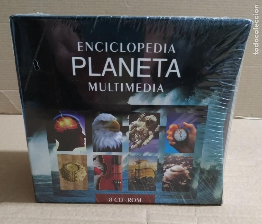 Nuevo: ENCICLOPEDIA PLANETA MULTIMEDIA 8 CD - ROM - Foto 1