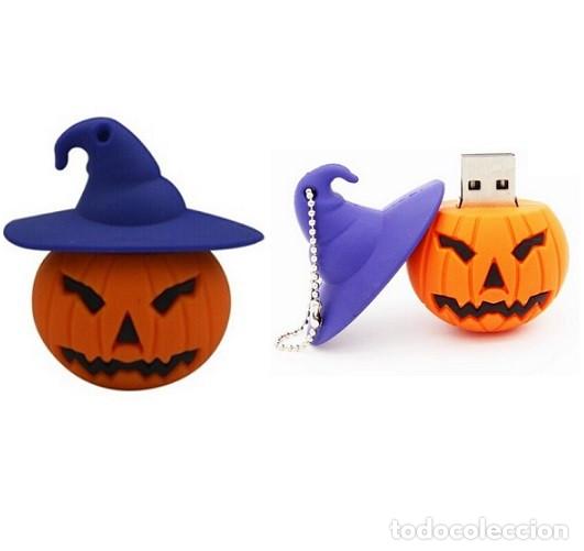 Nuevo: Pendrive Pen Drive USB Cl&eacute; 64GB Calabaza Halloween (pumpkin - Citrouille d'Halloween)