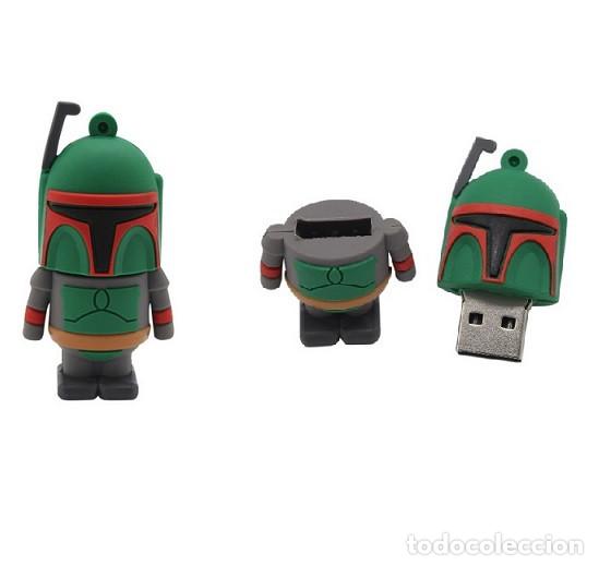 Nuevo: Pendrive Pen Drive USB Cl&eacute; 64GB Star Wars Boba Fett