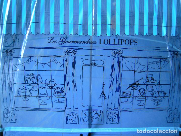 Nuevo: Paraguas transparente celeste Lollipops - Foto 5