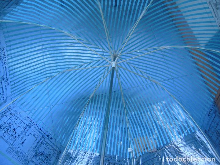 Nuevo: Paraguas transparente celeste Lollipops - Foto 7