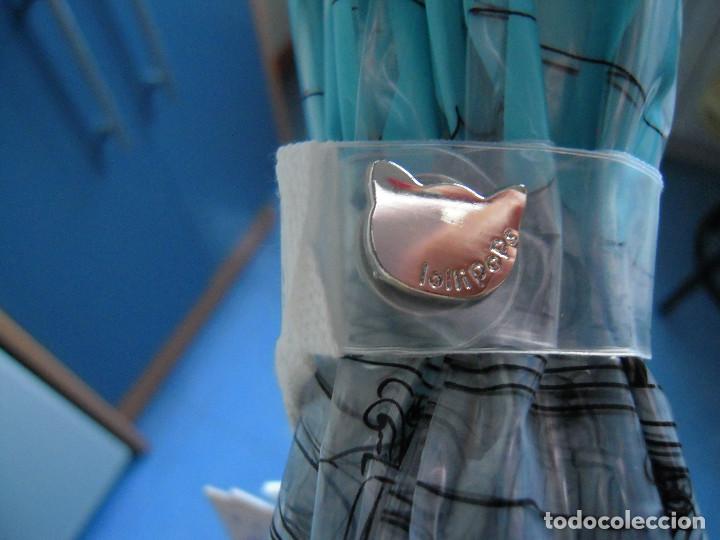 Nuevo: Paraguas transparente celeste Lollipops - Foto 8
