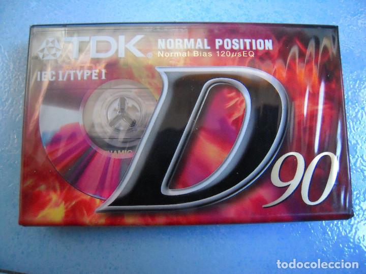 Nuevo: Cinta cassette virgen TDK D90 - Foto 1