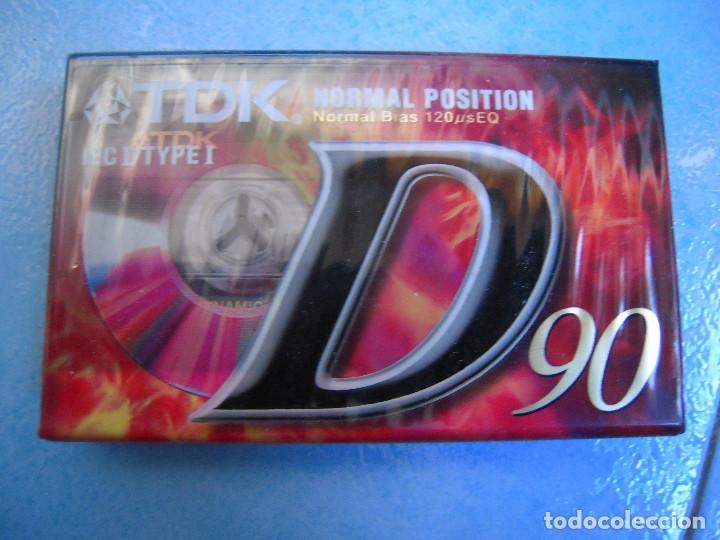 Nuevo: Cinta cassette virgen TDK D90 - Foto 1
