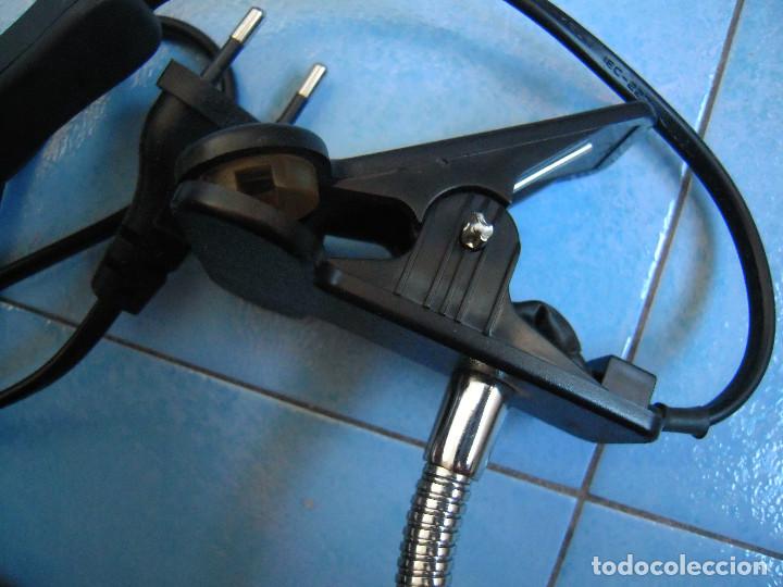 Nuevo: Flexo con pinza bombilla hal&oacute;gena - Foto 3