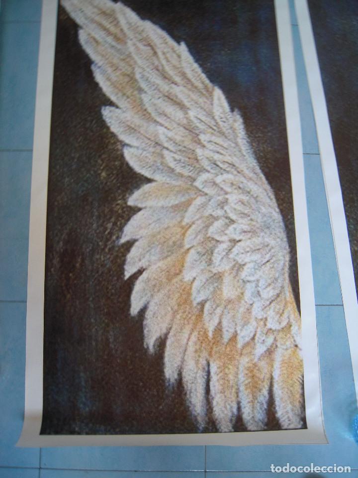 Nuevo: Dos l&aacute;minas textil alas &aacute;ngel - Foto 3