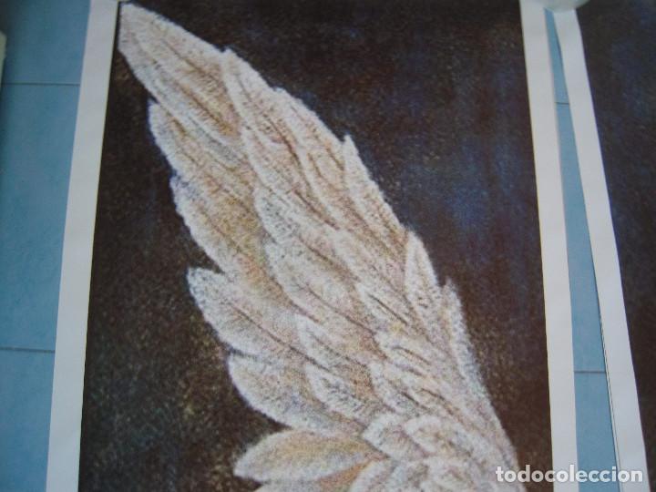 Nuevo: Dos l&aacute;minas textil alas &aacute;ngel - Foto 4