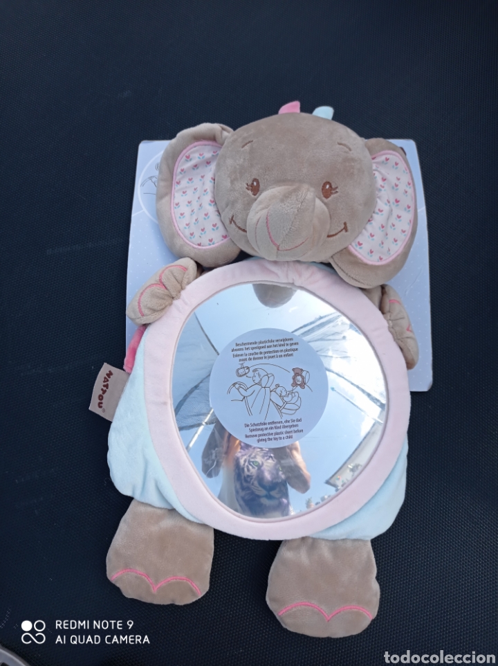 Nuevo: Elefante Mu&ntilde;eco espejo retrovisor coche bebe - Foto 1