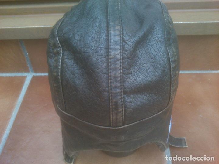 Nuevo: gorro en piel tipo aviador. - Foto 6