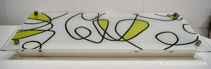 Nuevo: plaf&oacute;n de cristal con dibujos abstractos - Foto 2