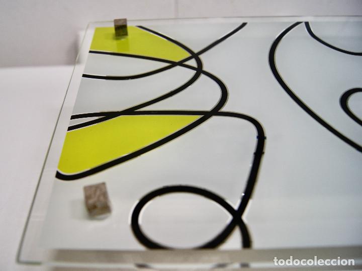 Nuevo: plaf&oacute;n de cristal con dibujos abstractos - Foto 3