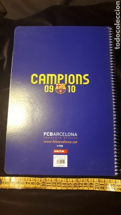 Nuevo: Libreta F.C. Barcelona 2009-10 - Foto 2