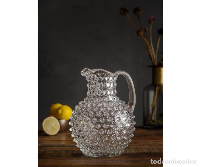 Nuevo: 2 Jarras en Cristal hechas a mano. Bohemia - Foto 4