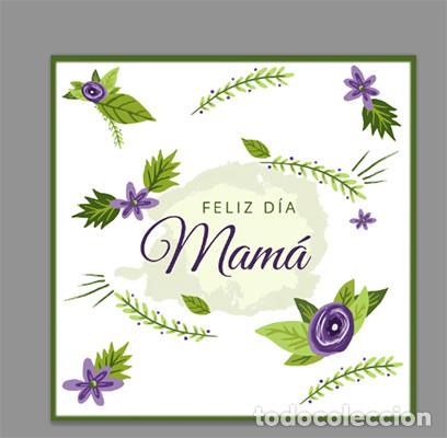Nuovo: Azulejo 20x20 con el texto Feliz d&iacute;a Mama