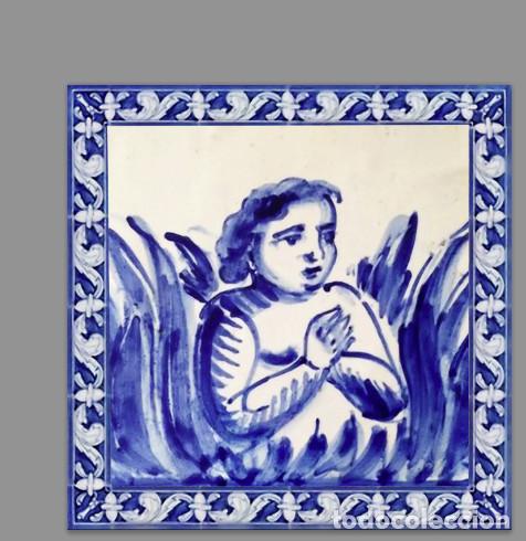 Nuevo: Azulejo 20x20 con &aacute;nima del Purgatorio - Foto 1