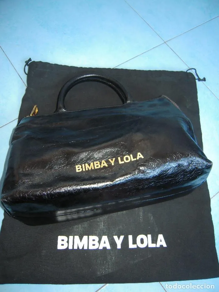 Bolso negro piel Bimba y Lola