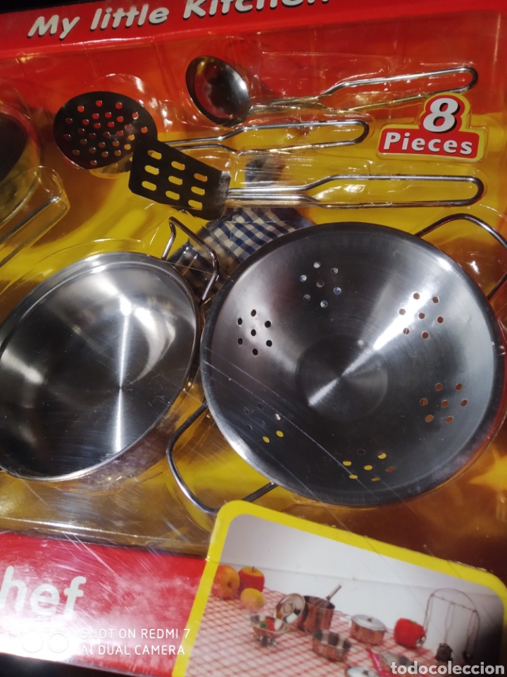 Nuevo: Bater&iacute;a de Cocina Infantil Aluminio - Foto 3