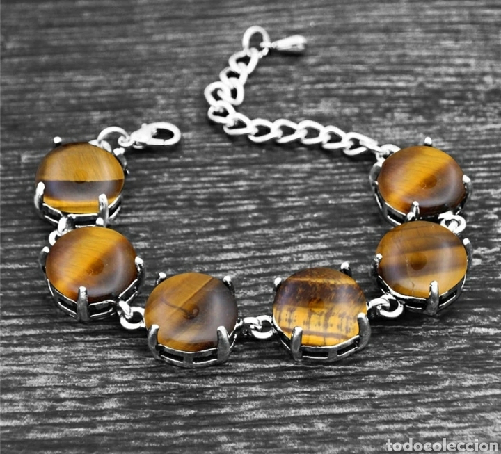 Nuevo: Pulsera Piedra Ojo de Tigre ENV&Iacute;O GRATIS!! - Foto 1
