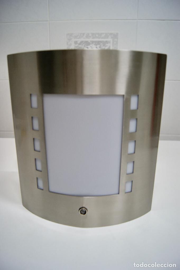 Nuevo: Aplique niquel mate con sensor de luz - Foto 1