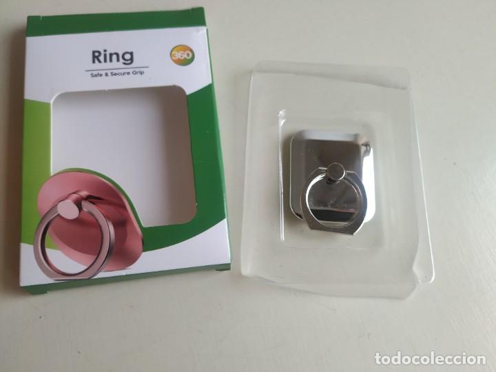 Nuevo: Anillo para m&oacute;vil. Plateado. Nuevo. - Foto 2