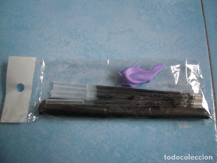 Nuevo: Bol&iacute;grafo y recargas pez morado - Foto 1