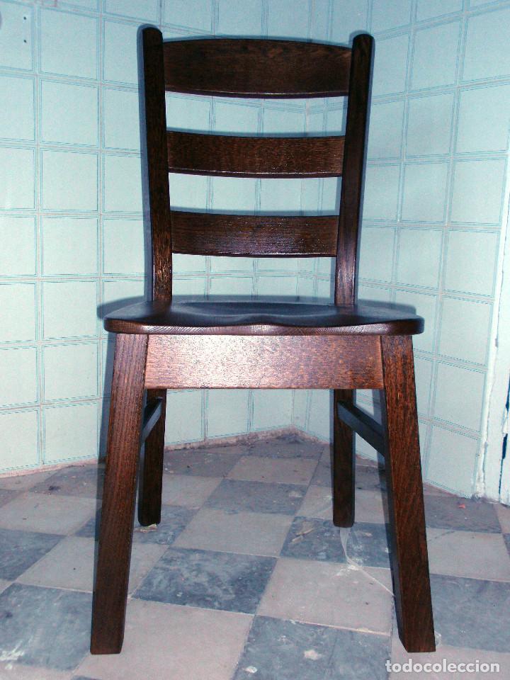 Nuevo: Seis sillas de Roble 100% Macizo - Foto 2