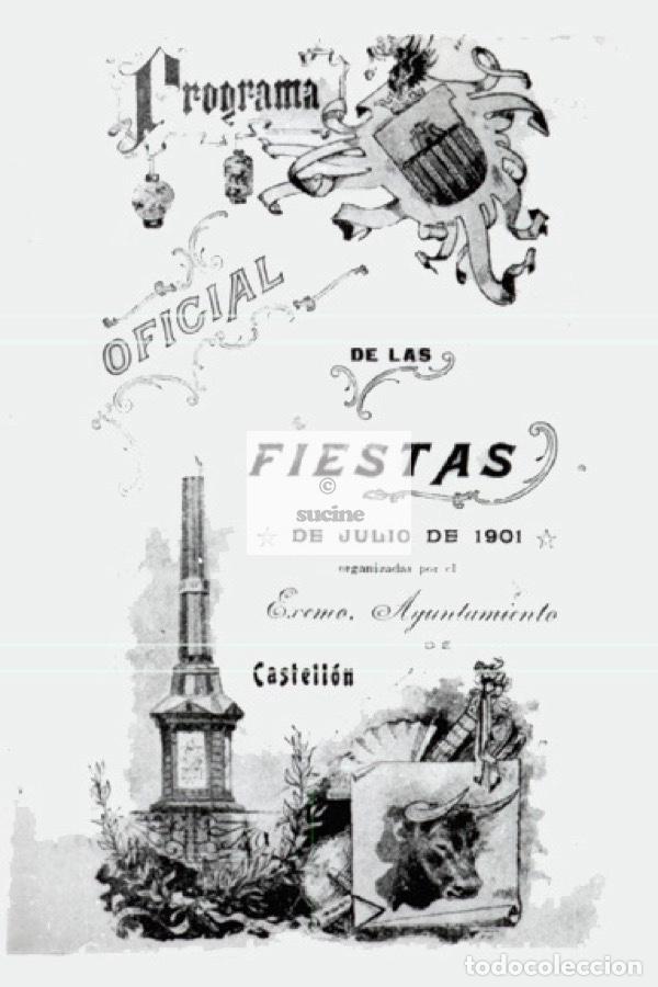 Nuevo: PROGRAMA DE LAS FIESTAS DE JULIO DE 1901 - Foto 2