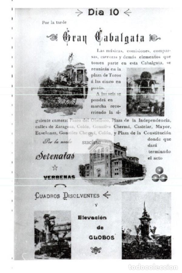 Nuevo: PROGRAMA DE LAS FIESTAS DE JULIO DE 1901 - Foto 9