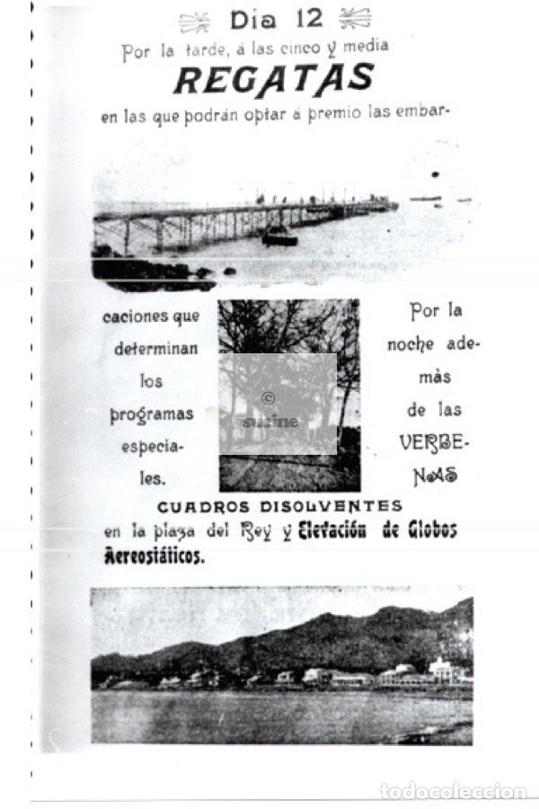 Nuevo: PROGRAMA DE LAS FIESTAS DE JULIO DE 1901 - Foto 11
