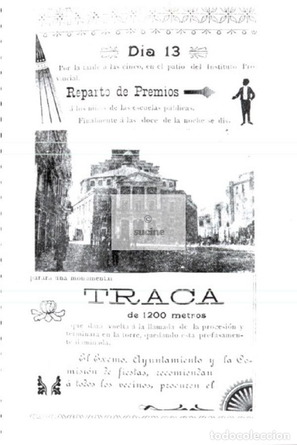 Nuevo: PROGRAMA DE LAS FIESTAS DE JULIO DE 1901 - Foto 12