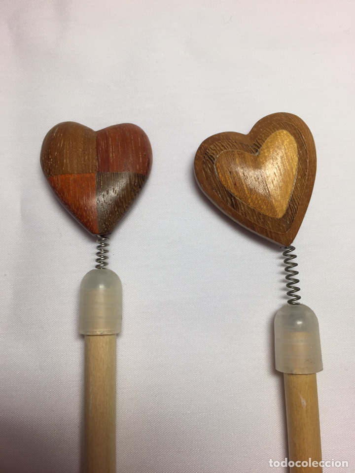 Nuevo: 24 L&aacute;pices de madera con soporte tambi&eacute;n de madera. - Foto 11