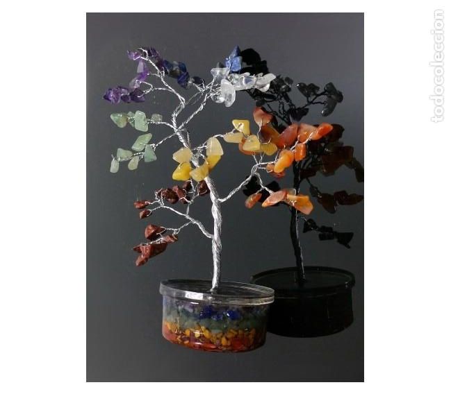 Nuevo: ARBOL 7 CHACRAS BASE ORGONITE PEQUE&Ntilde;O - Foto 1