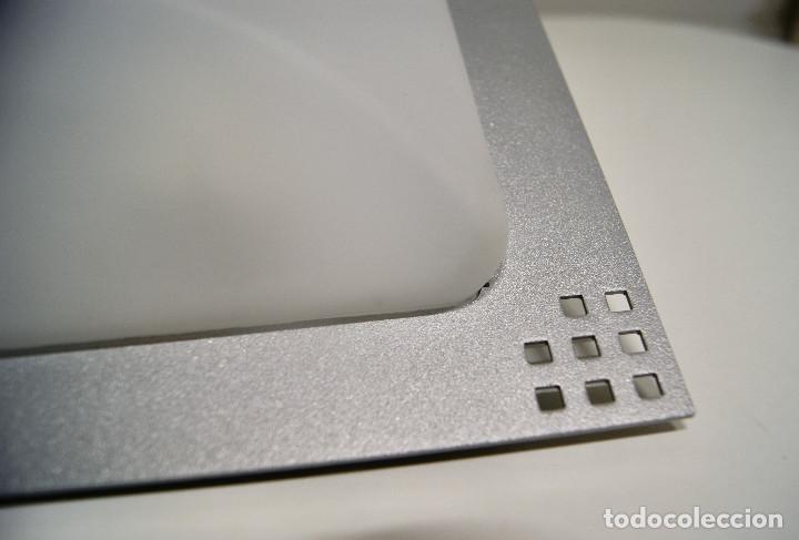 Nuevo: Aplique/plaf&oacute;n metal gris y blanco - Foto 5