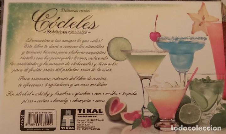 Nuevo: Caja con librito de c&oacute;cteles y 2 regalos. - Foto 2