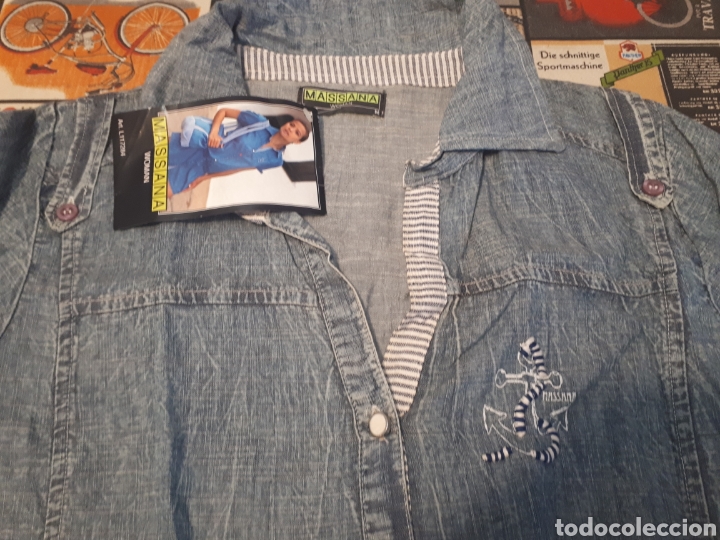 Nuevo: Vestido tejano talla M nuevo - Foto 2