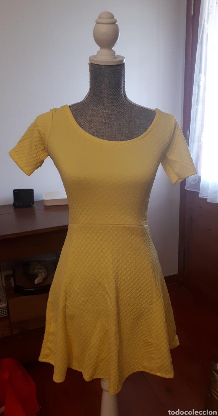 Nuevo: Vestido amarillo Bomaca talla S - Foto 1