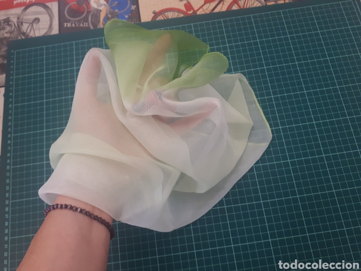 Nuevo: Pa&ntilde;uelo cuadrado verde degradado - Foto 3