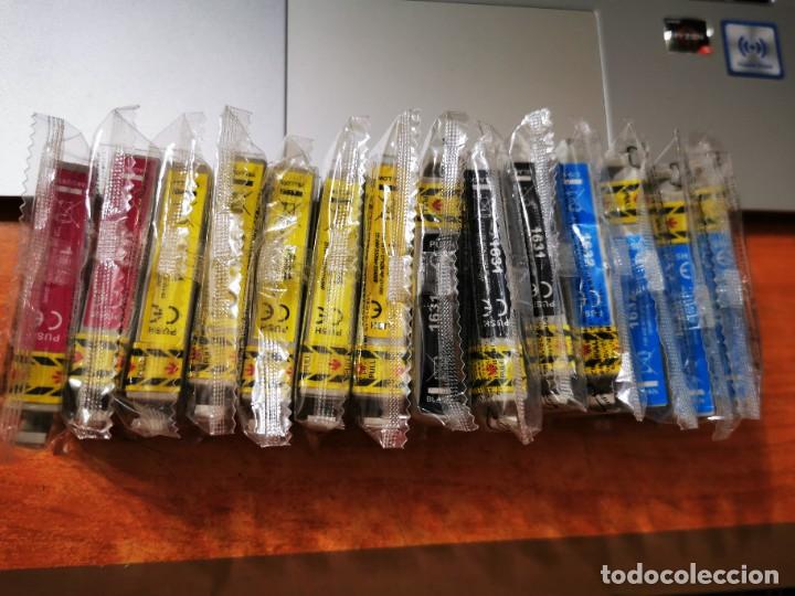 Neuf: 14 CARTUCHOS COMPATIBLES IMPRESORA EPSON WF-2010W / 2510WF / 2520NF / 2540WF NUEVOS SIN ABRIR