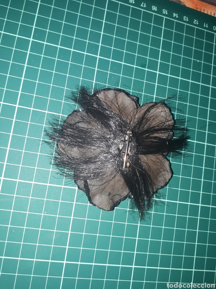 Nuevo: Flor negra broche - Foto 2