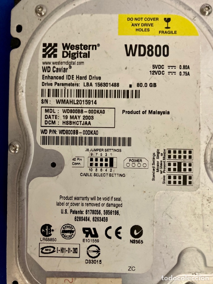 Nuevo: Disco duro, de 80 Gb . Nuevo - Foto 2