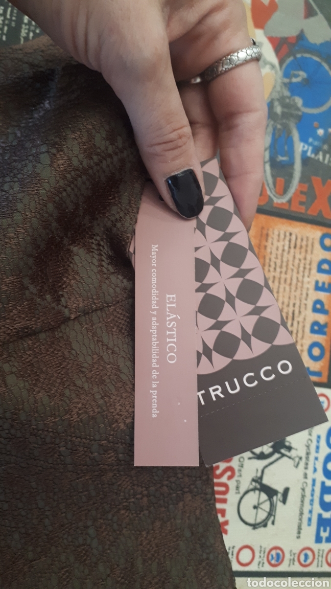 Nuevo: Vestido marca Trucco encaje cintur&oacute;n - Foto 5
