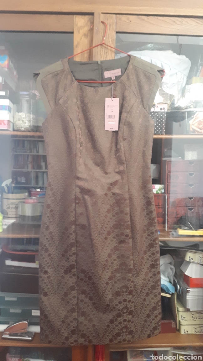 Nuevo: Vestido marca Trucco encaje cintur&oacute;n - Foto 1