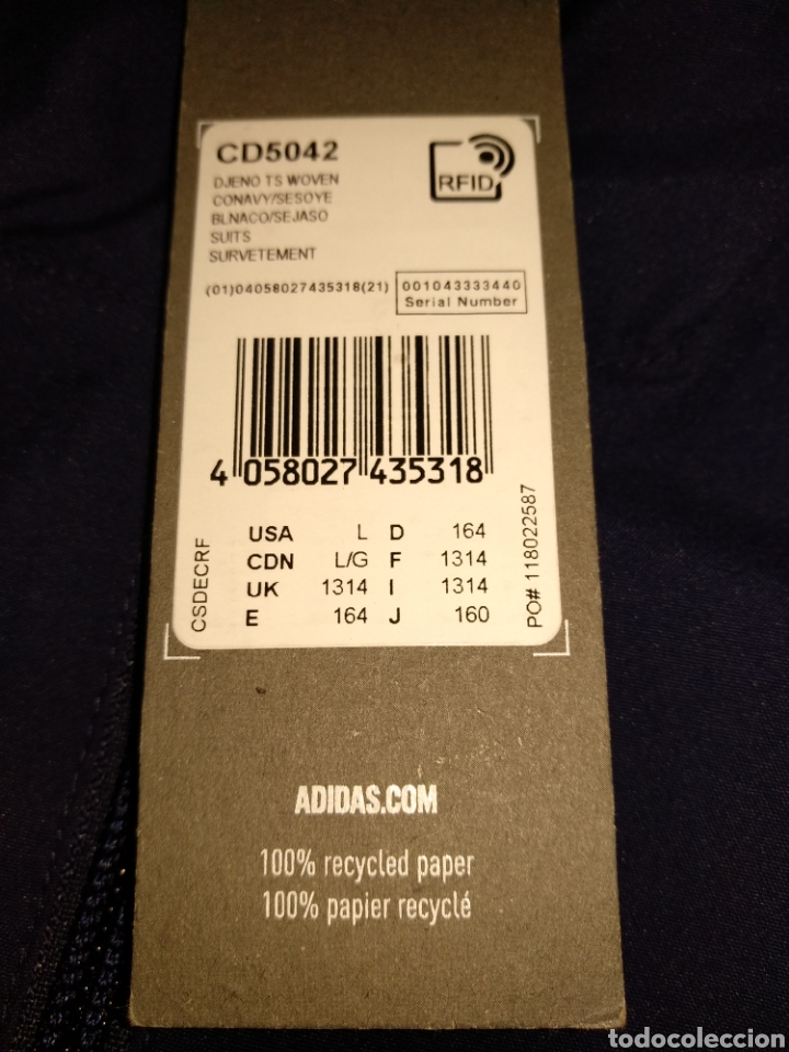 Nuevo: CAZADORA ADIDAS ORIGINAL. NUEVA - Foto 5