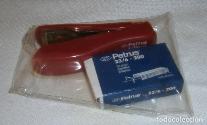 Nuevo: grapadora marca petrus + caja con grapas - Foto 1