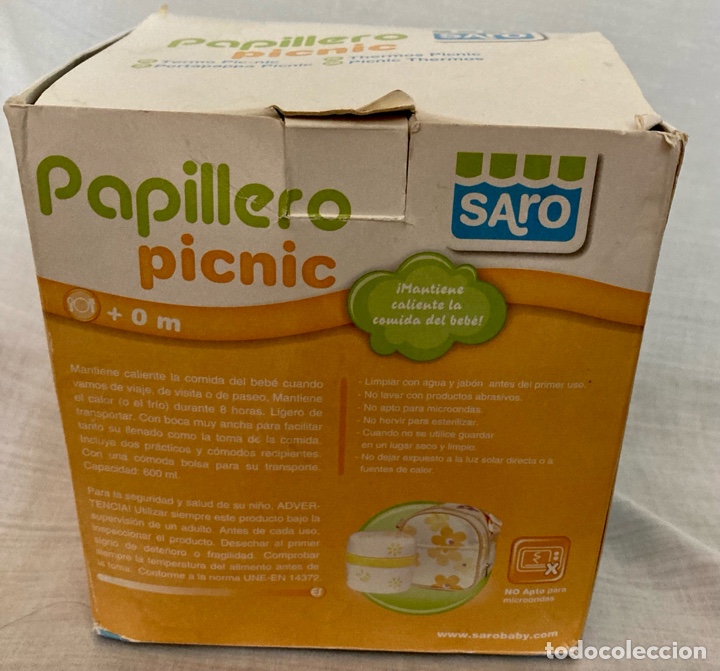 Nuevo: PAPILLERO picnic SARO , a estrenar - Foto 2