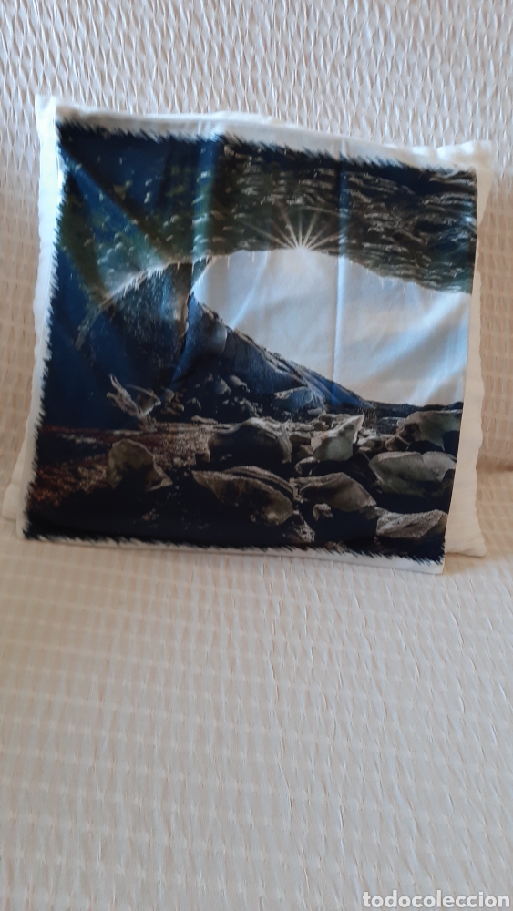 Nuevo: Funda para cojin de lino y algodon 36x36 cms. - Foto 1
