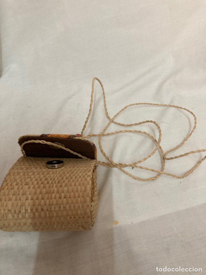 Nuevo: PEQUE&Ntilde;O BOLSO DE MIMBRE , A ESTRENAR - Foto 3