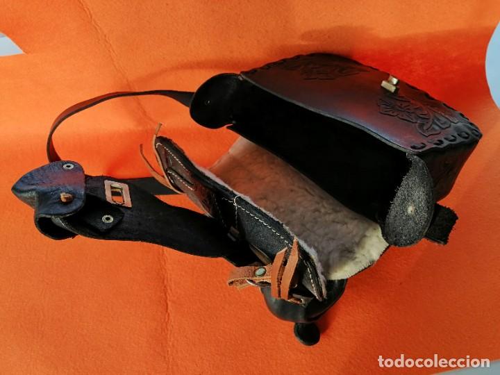 Nuevo: BOLSO DE CUERO CON FORMA DE SILLA DE MONTAR - Foto 7