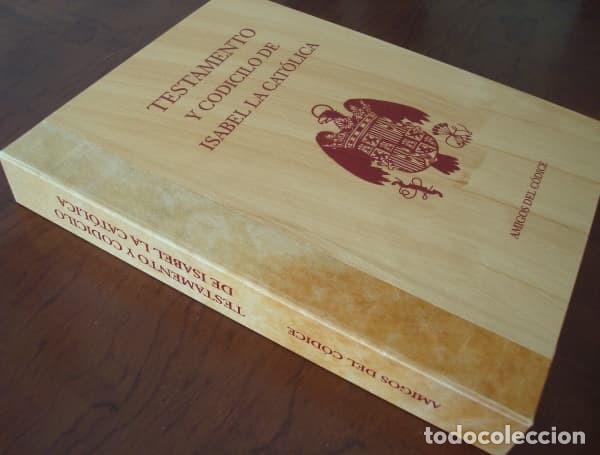 Nuevo: Estuche para el Testamento y Codicilo de Isabel la Cat&oacute;lica - Foto 2