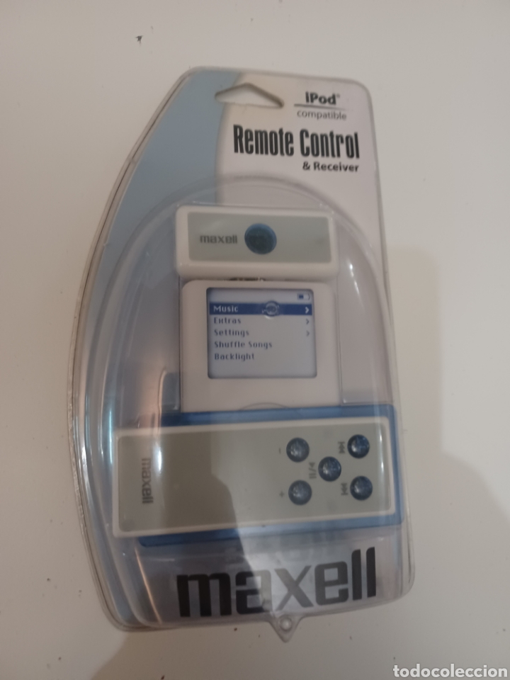 Nuevo: Mando a distancia y receptor IPoD e IPOD mini marca maxell modelo P-1 - Foto 1